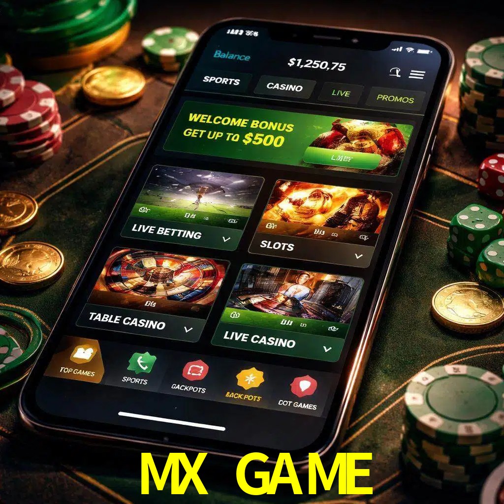 Diseño de juegos móviles MX GAME para usuarios en México